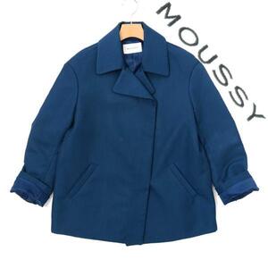 ◆MOUSSY LAPEL JK ショート丈ジャケット マウジー