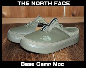 送料無料 即決【未使用】 THE NORTH FACE ★ Base Camp Moc (25cm/US7) ★ ノースフェイス 定価1万2100円 NF52146 ベース キャンプ モック 