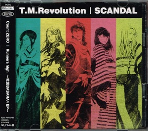 T.M.Revolution,SCANDAL【Count ZERO/Runners high~戦国BASARA4 EP~】初回生産限定盤・DVD付★CD