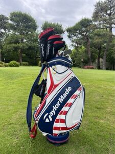 送料無料　中古廃盤　レア　テーラーメイド　キャディバッグ 2017 us pga メジャーチャンピオンシップ