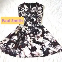 Paul Smith フラワー ワンピース  M ジャージー