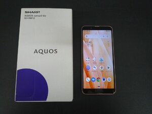 [ZEROnet]Σジャンク扱い　スマートフォン　シャープ　AQUOS sense3 lite/SH-RM12　楽天モバイル利用制限〇　ΣK701-12