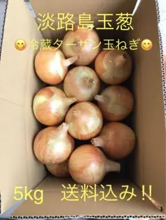 淡路島玉葱　冷蔵ターザン玉ねぎ　5kg