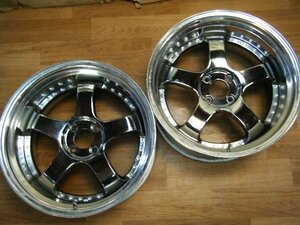 IB-001 スピードスター SSR SP1 SL 19×10J 4H-114.3 +11 (2本) メッキ 深リム 激レア 4穴 送料は全国一律5500円 離島を除く