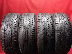 タイヤ4本 《 ヨコハマ 》 ジオランダー A/TG015 [ 265/60R18 110H ]6.5/6分山★ グランドチェロキー ランドクルーザープラド パジェロ n18