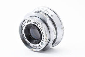 ◆良品・動作OK◆MINOLTA ミノルタ SUPER ROKKOR 45mm F2.8 C Chiyoko Lマウント 梅鉢ロッコール 後期型◆#CE100473