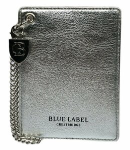 美品 カードケース パスケース レディース BLUE LABEL CRESTBRIDGE [0604]