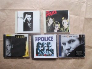 ５点セット【ＴＨＥ ＰＯＬＩＣＥ（ポリス）＆ＳＴＩＮＧ（スティング）】◆ベスト盤３枚あります◆ＣＤ