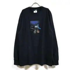 新品 HUF × PLAYBOY コラボ 長袖 Tシャツ メンズ ブラック M