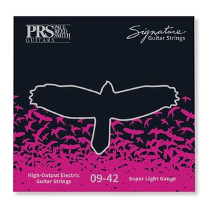 PRS Signature Ultra Light Guitar Strings 9-42 エレキギター弦〈Paul Reed Smith/ポールリードスミス〉