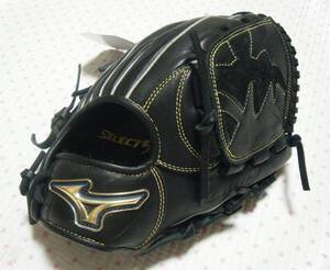 ミズノ　MIZUNO　SELECT9　Jrソフトボール用グローブ　黒色　サイズ Ｓ　Droll構造　天然皮革製　上野由岐子モデル　限定品　定価 13,200円