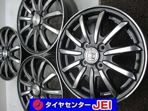 14インチ ホンダ純正 4.5J+40 100 軽自動車 Nボックス/Nワゴン/Nワン 中古ホイール【4本セット】送料無料(A14-5176）