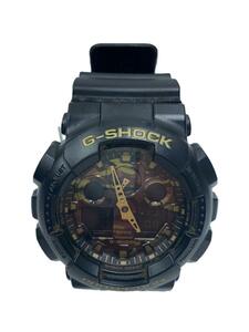 CASIO◆クォーツ腕時計・G-SHOCK/デジアナ/BLK