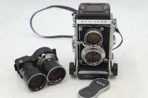 Mamiya マミヤ C3 フィルムカメラ 二眼レフ/レンズ MAMIYA-SEKOR F=105mm/1:4.5 F=18cm(C3631)