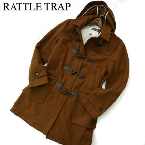 RATTLE TRAP × shanhouse メンズビギ シャンハウス 秋冬 メルトン ウール★ ダッフル コート Sz.42　メンズ　A2T13175_B#N