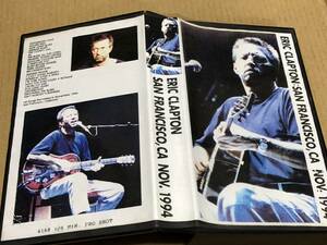 ★即決落札★ERIC CLAPTON「SAN FRANCISCO,CA NOV.1994」エリッククラプトン/ヤードバーズ/クリーム/ブルースブレイカーズ/106分/23曲収録