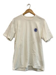 THE NORTH FACE◆S/SGEOSQUARELOGOTEEショートスリーブジオスクエアロゴティー/S/コットン/WHT/NT32451