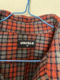 【希少】90sオールドユニクロUNIQLO ネルシャツ　古着　ヴィンテージ