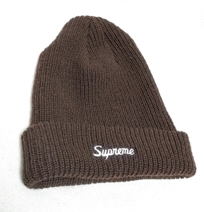 Supreme シュプリーム ニット帽 帽子 ブラウン