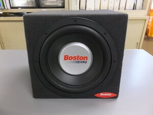 【中古品・現状販売】Boston G TUNED　ボストン アコースティックス　10インチ G2 サブウーハー ウーファー　BOX付き　カーオーディオ