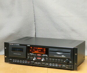 CDレコーダー/カセットデッキ TASCAM(TEAC) CC-222SL オートリバースデッキ+CD-R/RWレコーダー フォノイコライザー内蔵 動作確認済