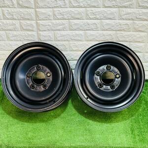 シボレー GMC系　スチールホイール R15×7J　5H-127 +127　2本