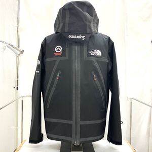 中古 21SS ×THE NORTH FACE シュプリーム ノースフェイス サミットシリーズ テープシーム マウンテンジャケット L ブラック543313