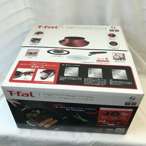 未使用 T-FAL インジニオ・ネオ IH ルージュ アンリミテッド セット6 フライパン L38391 レッド [jgg]