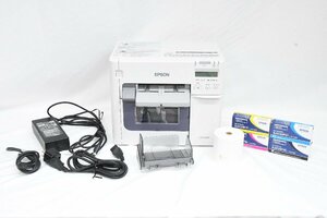 EPSON エプソン ラベルプリンター TM-C3500 MODEL M311A 通電確認済み ケーブル・インク等付属 20796669