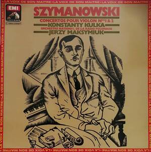 輸入LP盤 コンスタンティ・クルカ/イエルジー・マクシミウク/Poland National Radio-TV Szymanowski Violin協奏曲 1&2番