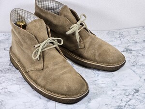 ★Clarks クラークス★チャッカブーツ/デザートブーツ★US7 約25.0cm★ベージュ★メンズ★