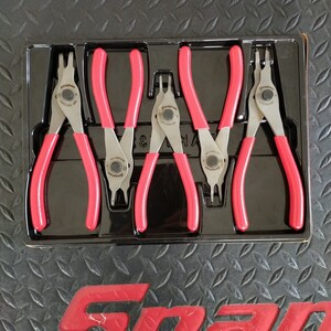 Snap-on 鍛造コンバーチブルセットスナップリングプライヤーSRPC105