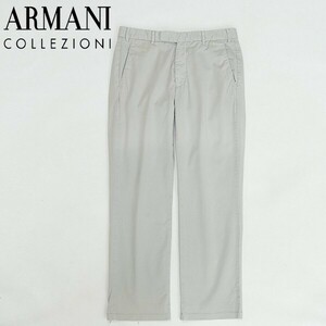 国内正規品◆ARMANI COLLEZIONI アルマーニ コレッツォーニ ストレッチ コットン パンツ 46