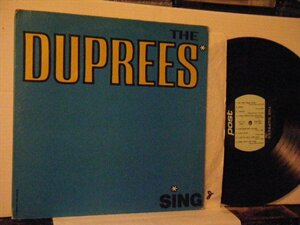 ▲LP THE DUPREES / SING 輸入盤 POST-1000 ドゥー・ワップ オールディーズ◇r40703