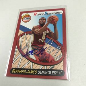 NBA 2012-13 Fleer RETRO Rookie Sensations auto Bernard James