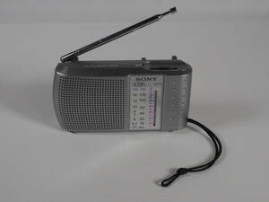 [aa359] SONY ソニー FM/AM 2バンド ラジオ ICF-9 コンパクトラジオ 動作OK