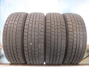 送料無料●9分山 19年 4本 ダンロップ 185/65R15 WINTER MAXX WM02 15インチ●34536