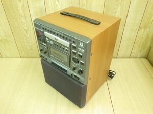 難あり●COLUMBIA DENON デノン カラオケシステム KARAOKE SYSTEM DVDカラオケシステム CDV-550●