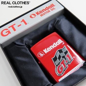 ZIPPO/ジッポー Kendall GT-1 ケンドール フラッグ 2002年製 /000