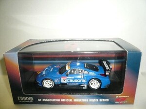 ☆1/43 EBBRO SUPER GT 500 CALSONIC IMPUL Z No.12 青　その１