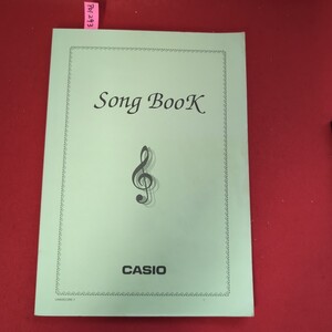 ア01-293 Song BooK CASIO