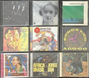 ★１円スタート!!　WORLD ワールドミュージック BRASIL LATIN REGGAE 中古CD2箱 約190枚まとめセット★