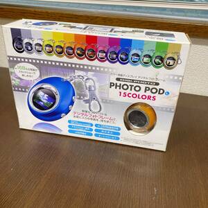 【04】送料600円 デジタルフォトフレーム　PHOTO POD　オレンジ　未使用品