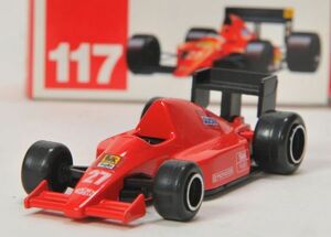 ☆ トミカ　No.117 フェラーリーF-1　中国製☆