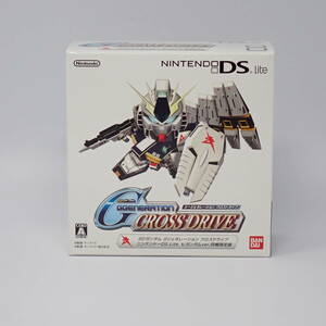 未使用品 バンダイナムコゲームス SDガンダム G GENERATION CROSS DRIVE ニンテンドーDSLite νガンダムVer. 同梱限定版 