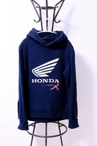 90s SHINICHIRO ARAKAWA × HONDA HOODED SWEATSHIRT / 初期 シンイチロウアラカワ ホンダ パーカー / チャンピオンプラグリアルマッコイズ