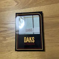 DAKS LONDON チェック柄タオル