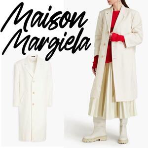 【定価29.8万】Margiela Co-Ed ロングコート ホワイト 38