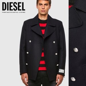 正規品/新品/未使用/XXL■アウトレット品■定価71,500円■DIESEL ディーゼル メンズ ピーコート グリーンレーベル リサイクルウール S116