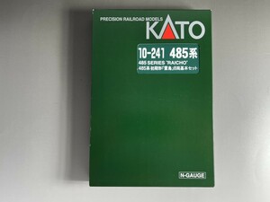 60601 Nゲージ KATO 10-241 485系 485 SERIES RAICHO 485系 初期型「雷鳥」8両基本セット